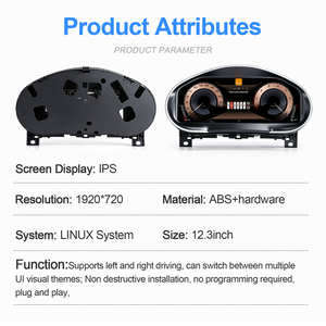 Panel de Instrumentos Digital Navihua con Velocímetro para Buick Regal 2009-2013, Sistema Linux, CarPlay, Actualización del Tablero de Instrumentos - Product Image 6