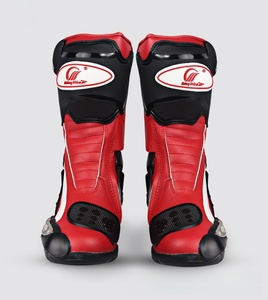 Chaussures de moto, chaussures de course, bottes de descente VTT pour hommes, protection multidirectionnelle étendue, conception antidérapante, chaussures de moto - Product Image 6