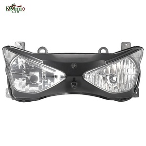 Apto para faro delantero de <span class=keywords><strong>Kawasaki</strong></span> <span class=keywords><strong>Ninja</strong></span> <span class=keywords><strong>ZX6R</strong></span>, ZX 6R, ZX 6R, 636, 2003, <span class=keywords><strong>2004</strong></span>, carcasa de lámpara de luz delantera, apto para <span class=keywords><strong>Kawasaki</strong></span> <span class=keywords><strong>Ninja</strong></span> <span class=keywords><strong>ZX6R</strong></span>, - Product Image 1