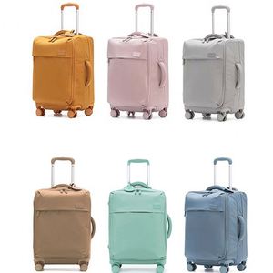 Lightweight Oxford Fabric Spinner Luggage Waterproof Travel <b>Suitcase</b> TSA Combination Lock Silent Wheels Cabin Bag - Product Image 4
