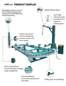 Machine à cadre hydraulique détachable OBC, design gain de place, pour petit atelier - Product Image 6