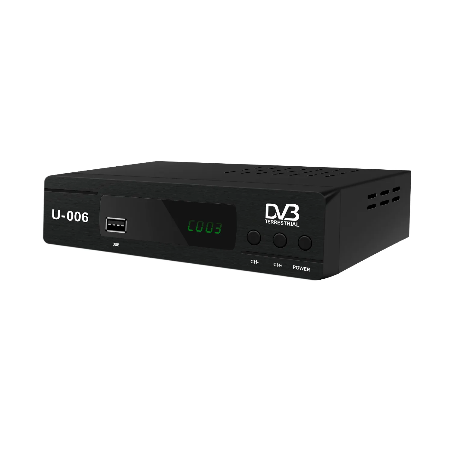 Décodeur de DVB-T2 Full HD Décodeur Récepteur de télévision numérique avec lecteur multimédia Wifi Désodificador DVB T2 Décodeur de télévision