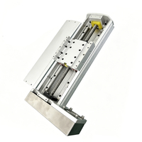 Module de glissière motorisée à haute rigidité avec vis à billes de précision et double rail de guidage, capacité de charge de 85 kg