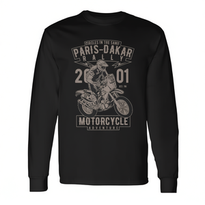 T-shirt à manches longues pour l'aventure en moto au rallye Paris-Dakar, édition collector tout-terrain - Product Image 2