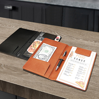 Restaurant Check Presenters Guest Check Card Holder Serveur Check Book Restaurant Bill Holder Menu
