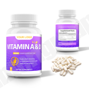 Cápsulas blandas de vitamina A y D Suplementos sanitarios Absorción de calcio Equilibrio inmunológico Cápsulas de vitamina A - Product Image 1