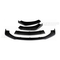 For Citroen Peugeot 308 Car Front Bumper Lip Splitter Diffuser Spoiler For Citroen Peugeot Bumper Guard Apron Car Accessories