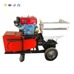 多機能セメントモルタル散布機電気ディーゼルミニポンプセメント砂モルタル散布機 - Product Image 5