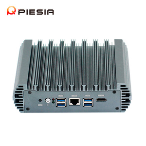Pare-feu Mini <span class=keywords><strong>PC</strong></span> Quad Core 12e génération N150 N100 N305 N300 DDR5 8 Go de RAM 128 Go NVMe SSD 6X2.5GbE I226V LAN OPNsense Mini <span class=keywords><strong>PC</strong></span> sans ventilateur - Product Image 5