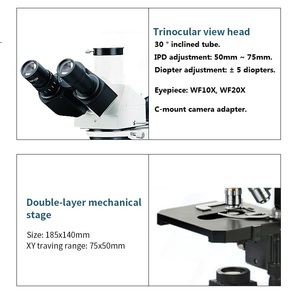 50X-1000X boshida BD-2030 polarizing petrology - Product Image 3