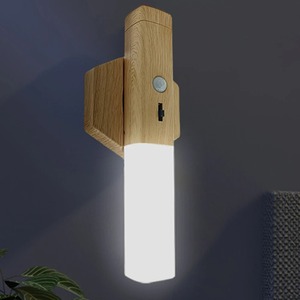 Luz Magnética 3 en 1 de 2700K-3000K con Sensor de Movimiento Inteligente, Funciona con Batería, para Armario, Dormitorio, Pasillo, Escalera - Product Image 1