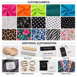 Conjunto de Bikini de Playa Personalizado de Alta Calidad TW 2026, Traje de Baño Sexy con Falda de Playa de Cintura Alta para Mujer - Product Image 2