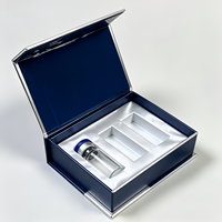 Caja Rígida con Tapa Magnética Personalizada, Caja de Empaque Individual/Doble para Viales de Inyección de Péptidos Cosméticos