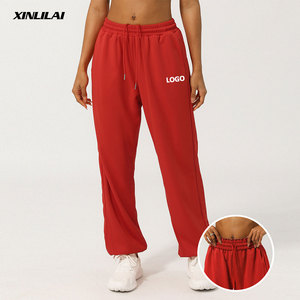 <span class=keywords><strong>Pantaloni</strong></span> da Jogging da Donna <span class=keywords><strong>con</strong></span> <span class=keywords><strong>Elastico</strong></span> e Coulisse in Vita, in Poliestere Lavorato a Maglia, <span class=keywords><strong>con</strong></span> Tasche Laterali per Palestra, Allenamento e Outfit Casual Quotidiani - Product Image 1