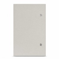Armoire électrique murale à double verrouillage IP54 en acier avec rail DIN intégré et façade frontale