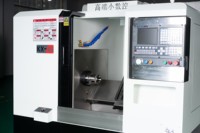Fresadora CNC Hidráulica, Máquina de Torreta de Control Numérico, Torno con Alimentador Automático, Mini Torno para Mecanizado de Metales