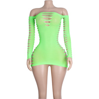Robes à manches tendance, coupes uniques, tenues de danse exotiques parfaites, tenues de strip-teaseuse, adaptées aux soirées en boîte de nuit, combinaisons
