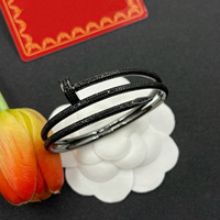 Bracelet de mode pour femme, plaqué or, en tungstène, motif Gypsophila, design créatif, pour couple, luxe, Entropy, 25 ans, Two Half Full Nail, transfrontalier