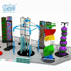 Happy Baby Factory Indoor Amusement Sport Park Soft Competition Interactive Climbing Wall - Product Image 6