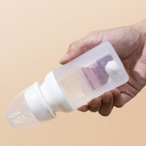 Venta caliente Anti-colic bebé botella estándar boca recién <span class=keywords><strong>nacido</strong></span> silicona Mamaderas Para Beb - Product Image 6
