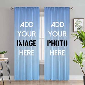 Rideau occultant thermique à œillets pour chambre, salon, bureau – Décoration intérieure - Product Image 1