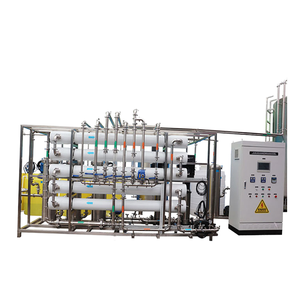 Sistema di Trattamento Acqua Industriale RO da <span class=keywords><strong>500</strong></span> <span class=keywords><strong>L</strong></span>/Ora con PLC e Pompa per Purificazione e Filtrazione dell'Acqua - Product Image 1