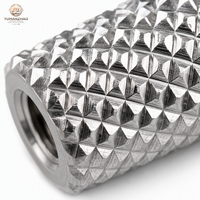 Set Insert Berulir Kuningan dengan Motif Knurled, Mur Heat Set untuk Pencetakan 3D, Bagian Cetakan Injeksi, Pengikat Ulir yang Dapat Digunakan Kembali