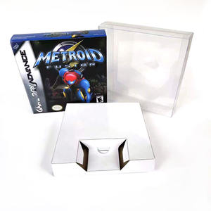 Boîte de remplacement de qualité supérieure <span class=keywords><strong>Metroid</strong></span> <span class=keywords><strong>Fusion</strong></span> en carton épais avec option de plateau intérieur pour Gameboy <span class=keywords><strong>Advance</strong></span> GBA - Product Image 1
