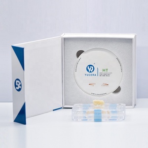 Yucera 98*14Mm Hoge Doorschijnendheid Ht Tandheelkundige Zirkonia Schijven Blanks Voor Tandheelkundige Lab Kroon Fineer Implantaten