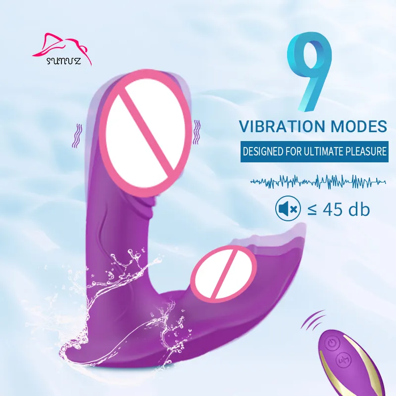 Draagbare Vibrator Groothandel Afstandsbediening Seksspeeltjes Dildo 'S Realistische Rubber Penis Seksspeeltjes Voor Vrouwen Vagina Draadloze Vibrator