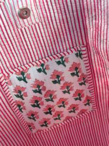 Traditional Indian Kantha Quilted Hand Block Floral Printed Tote Bag Large Casual Trendy Custom Fashion <b>Accessory</b> - Product Image 4