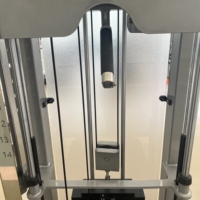 Machine multifonctionnelle de levée latérale debout avec sélection de charge par broche pour la musculation des épaules