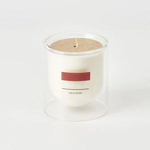 Portacandele a Doppia Parete in Vetro Borosilicato, Vaso Cilindrico di Lusso dal Design Personalizzato per la Creazione di Candele - Product Image 4