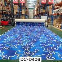 Moquette d'hôtel en nylon jacquard tuftée, lavable, adaptée aux animaux domestiques, fabriquée à la machine, en rouleaux mur à mur pour casino