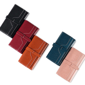 <span class=keywords><strong>Portafoglio</strong></span> Lungo da <span class=keywords><strong>Donna</strong></span>, Borsellino Vintage Porta Carte <span class=keywords><strong>Rosso</strong></span>, Portafogli in Vera Pelle, Pochette Porta Soldi, <span class=keywords><strong>Portafoglio</strong></span> in Pelle PU - Product Image 6
