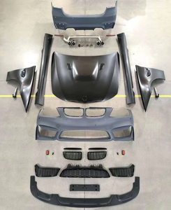 Pour E90 <span class=keywords><strong>2005</strong></span>-2013 328i à M4 Bodykit Pare-chocs Avant Bodykit <span class=keywords><strong>325d</strong></span> 330e Bodykit Mise À Niveau vers M3 M4 Capot Jupe Latérale Grille Body Kit - Product Image 2
