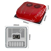 Climatiseur de toit haute qualité pour camion 12V 24V, climatiseur de toit sur mesure ultra-plat