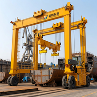 Nouvelle grue mobile à pont 20-25 tonnes, contrôlée par PLC, avec boîte de vitesses motorisée, hauteur de levage 10m, portée 20m, fabriquée au Shandong, garantie 1 an Yiteng
