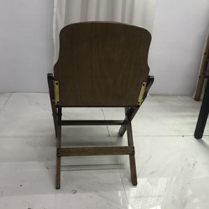 كراسي خشبية قابلة للطي بتصميم أمريكي عصري من الخشب الرقائقي والفولاذ - Product Image 6