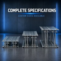 Plancher en treillis d'acier galvanisé Zhenpeng TD6-130 – Source fiable pour projets d'ingénierie