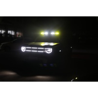 Nouveau Spoiler de Toit Robuste Kachi avec Projecteurs LED, Barre Lumineuse Aile pour SUV Tout-Terrain BAIC BJ30, Ajustement Personnalisé, 12V 9000LM, Garantie 1 An