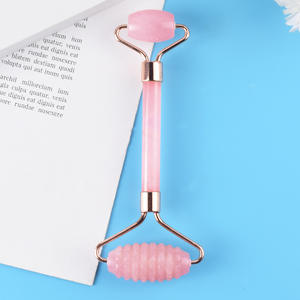 Vente en gros de rouleaux de massage facial en jade 100% naturel, ensemble Gua Sha <span class=keywords><strong>moins</strong></span> <span class=keywords><strong>cher</strong></span>, boîte cadeau, outils de beauté, marque OEM, origine CN/GUA, LRYS - Product Image 6