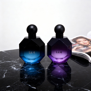 L & M chai nước hoa chất lượng cao bán đá quý BURJ AL ARAB tùy chỉnh chai nước hoa thủy tinh và hộp với ống invisivle - Product Image 1