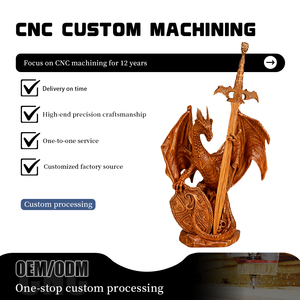 OEM Tùy Chỉnh CNC Gia Công Gỗ Dịch Vụ 5 Trục Cắt Phay Biến Thông Óc Chó Tre Maple Zelkova Màu Đỏ Gỗ Hồng - Product Image 2