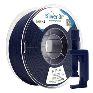 Filamento per Stampa 3D in Nylon PA6 Argento 1.75mm 1KG Rosso Blu Bianco Nero Alta Velocità Facile da Usare Resistente al Calore Compatibile AMS Bobina - Product Image 1