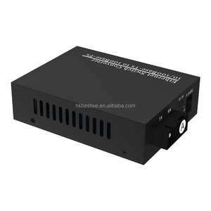 Convertidor de Medios SC 10/100M 25KM, 1 Puerto de Fibra + 4 RJ45, Switch de Fibra Monomodo Fast Ethernet - Product Image 3