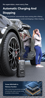 Pompe à air portable Tpson à charge rapide, type C, gonfleur de pneus rechargeable avec démarrage rapide pour véhicule