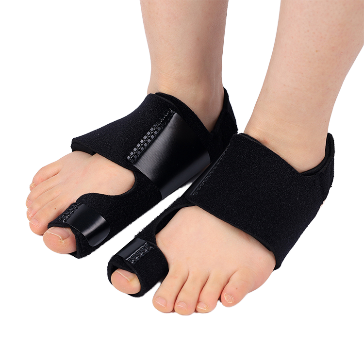 1pc Neoprene Aluminum Big Toe Separator Bunion Splint Foot Corrector Diabetic Orthotic Insoles Hallux Valgus Straightener