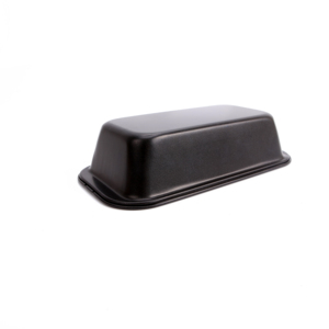 Schwarze Kohlenstoffstahl Mittelgroße Antihaft-Toastbrotbackform mit Deckel - Product Image 2