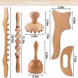 Tabla de Masaje de Madera No Tóxica para Drenaje Linfático Corporal y Anticelulítico, Herramienta de Maderoterapia, Venta Caliente - Product Image 6